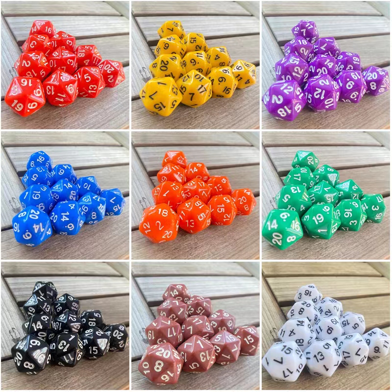 Board Game Pandemic - 10PCS Polyedrische Würfel D20 Würfel 20mm