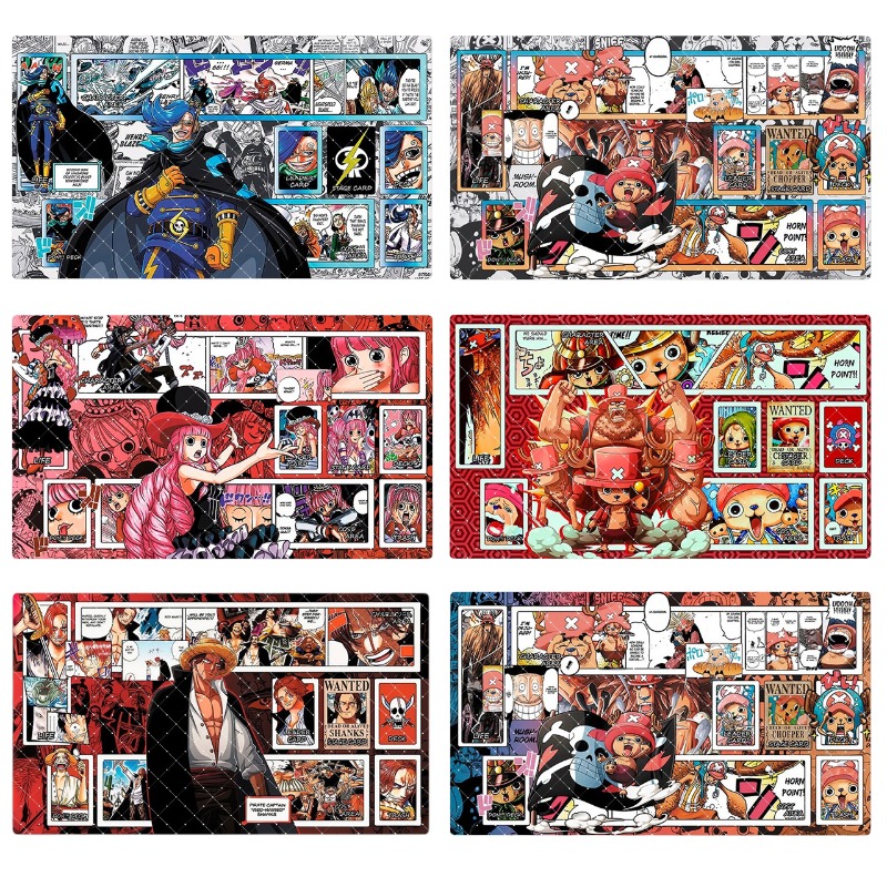 Board Game History - 600x350mm One Piece Shanks Perona Sammelkarten-Spielmatte