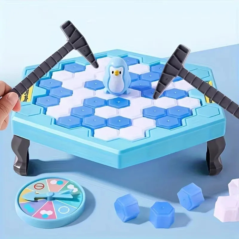 Board Game Coup - Save Penguin Knocking Ice Toy, Ice