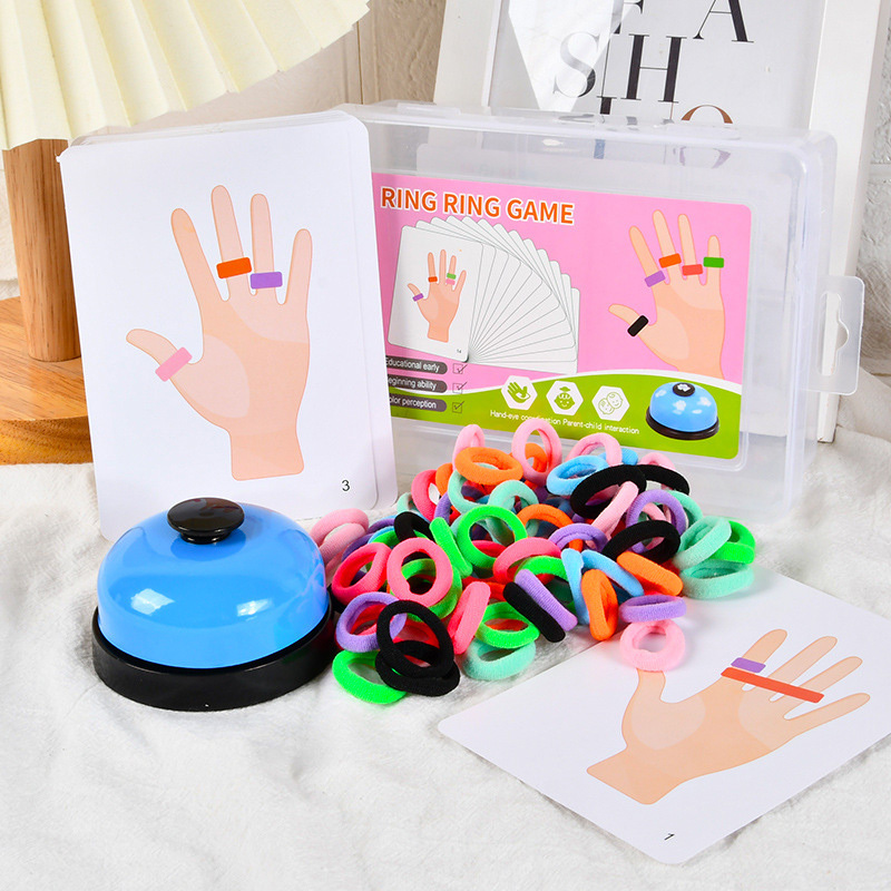 Board Game For Kids - Kinder Finger Ring Brettspiel Farbe Passenden