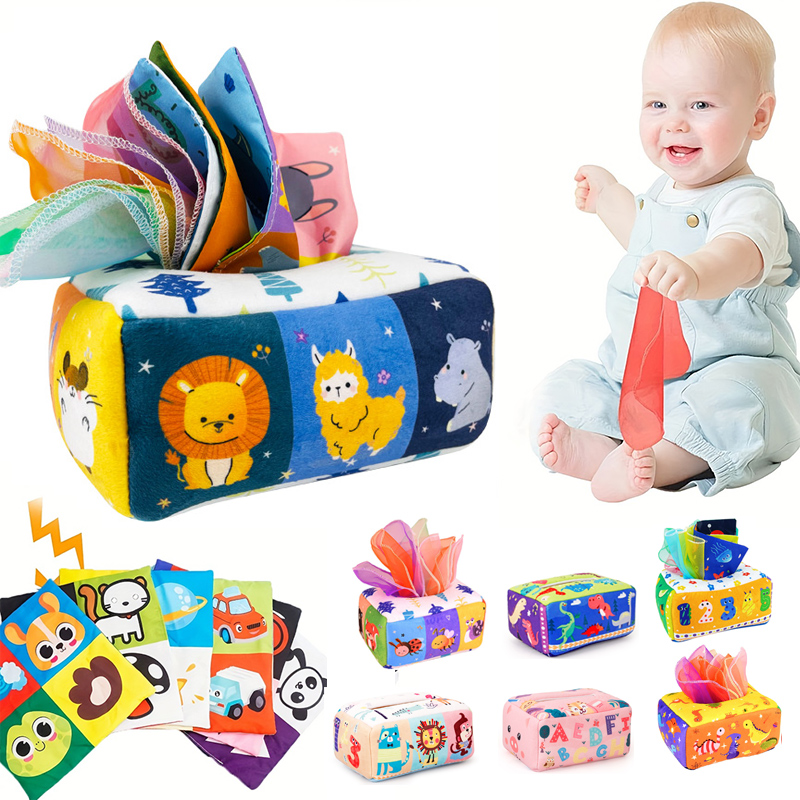 Board Game For Kids - Baby Montessori Spielzeug, Magic Tissue Box,