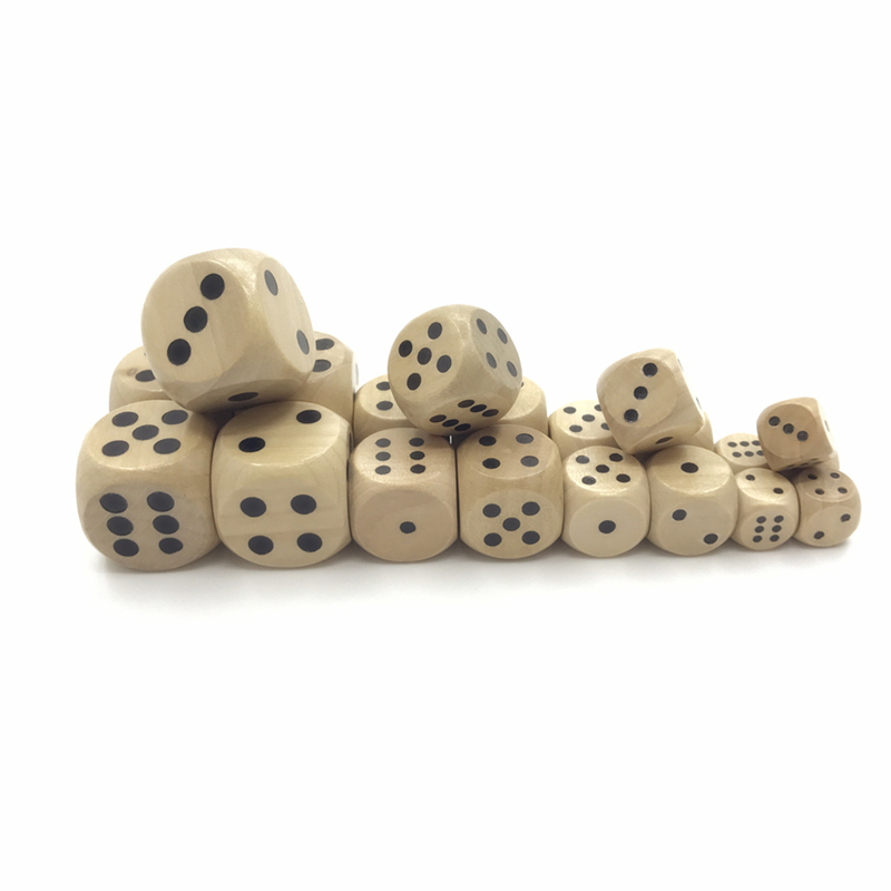 Board Game Loop - 10er-Pack Spielewürfel 12/16/20/25mm abgerundete Brettspielwürfel D6