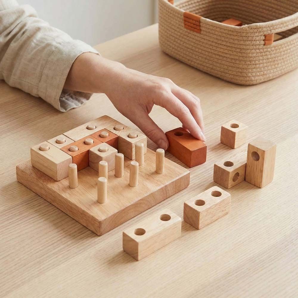 Board Game For Kids - Kreatives IQ Geometrisches Puzzle-Spiel 3D Montage