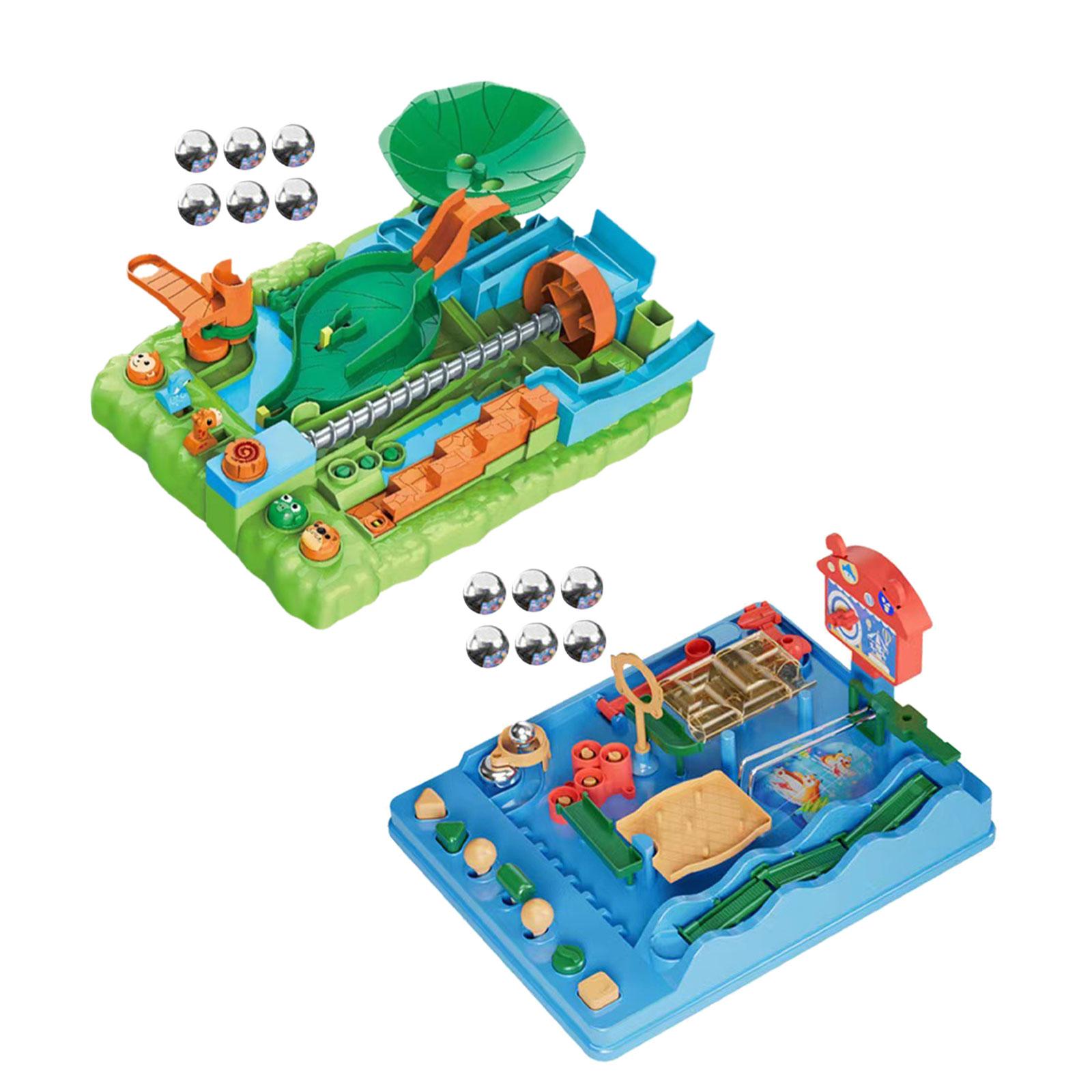 Klassische Marmor-Kugelbahn zu – Board Game Race Track Bewertung und Preis