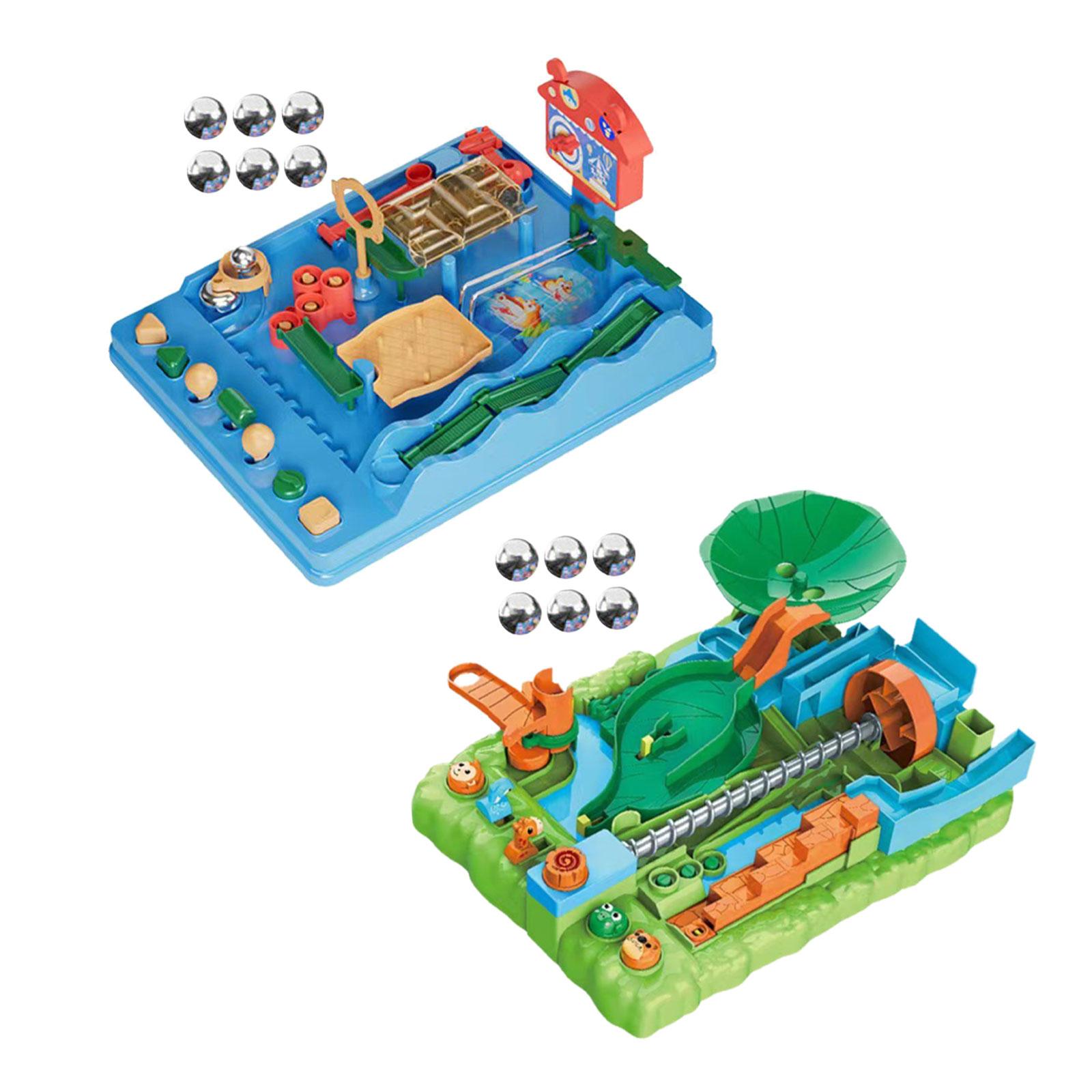 Klassische Marmor-Kugelbahn zu – Board Game Race Track Bewertung und Preis