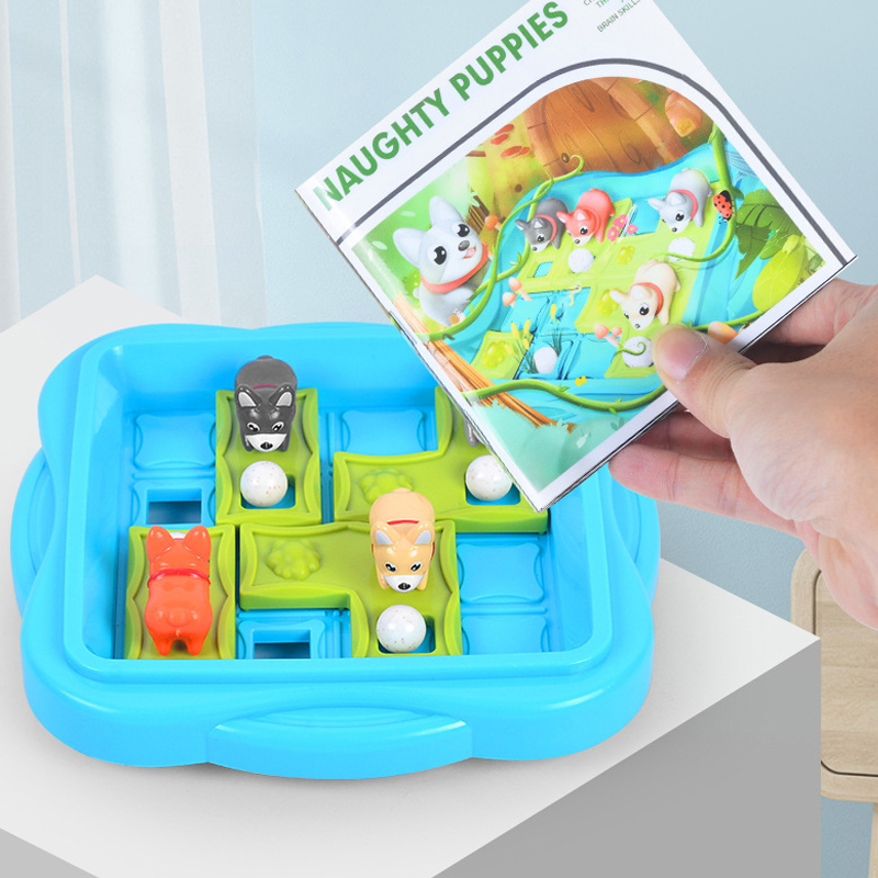 Brettspiel Naughty Puppies Kin – Board Game For Kids Bewertung und Preis