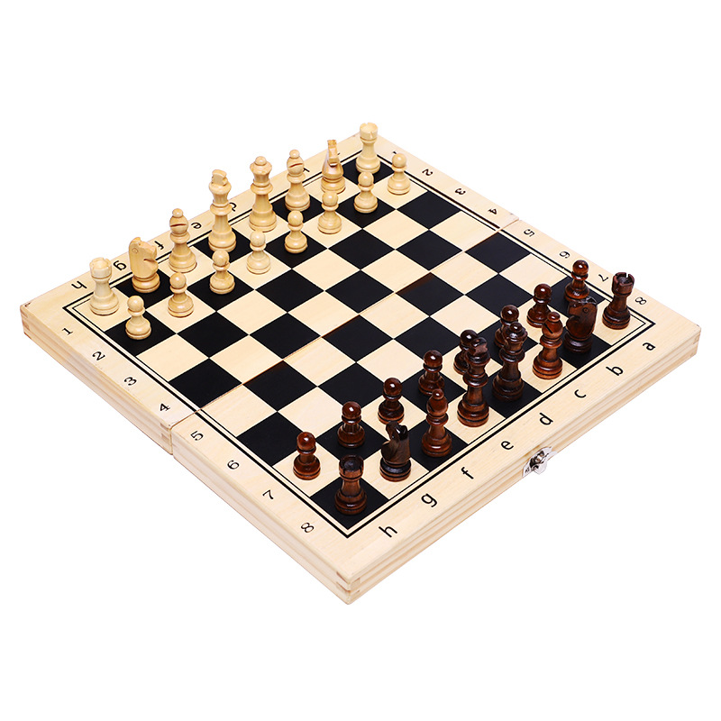 Schachbrett, drei in 1, Holz-D – Magnetic Travel Chess Bewertung und Preis