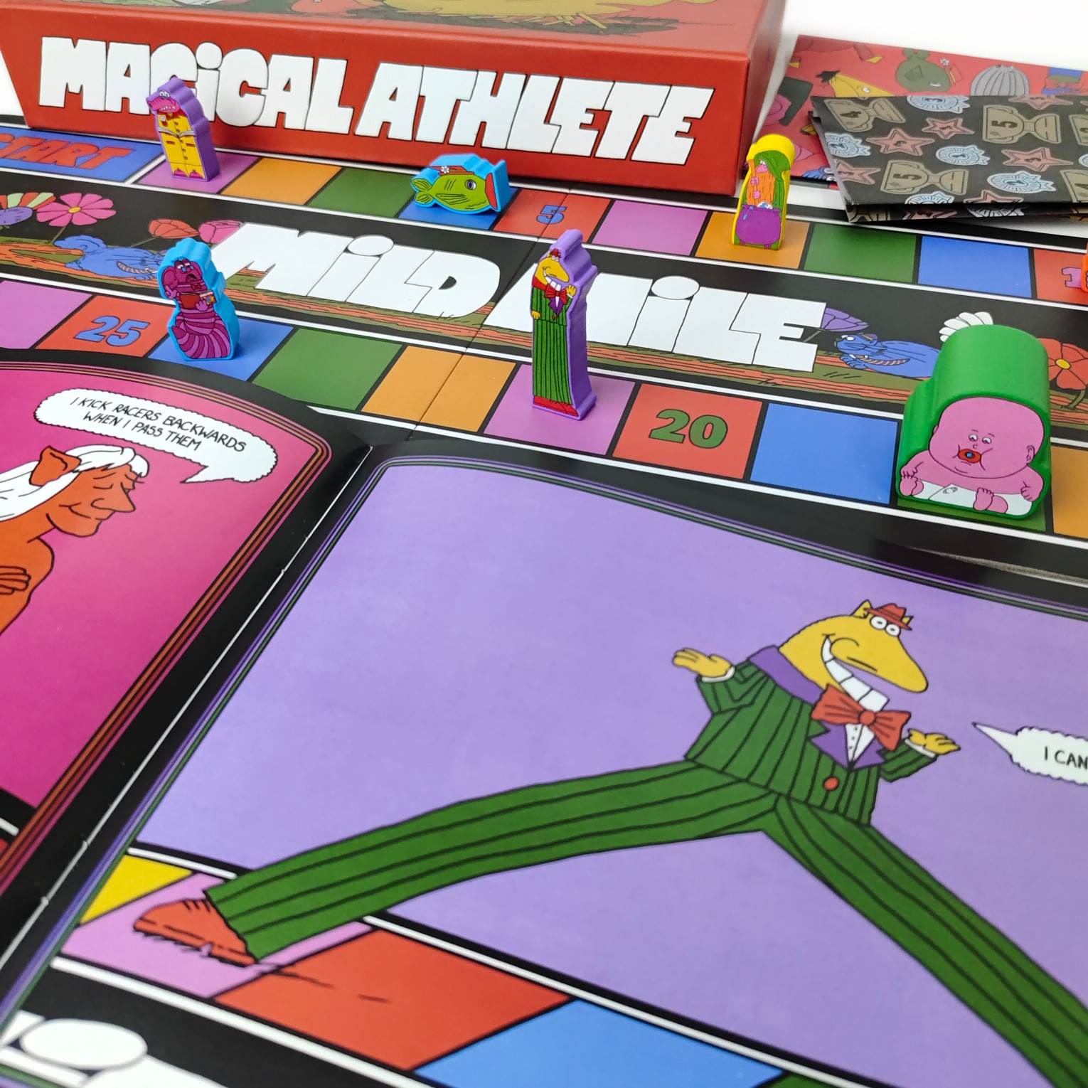 MAGICAL ATHLETE Kartenspiel Pa – Board Game History Bewertung und Preis