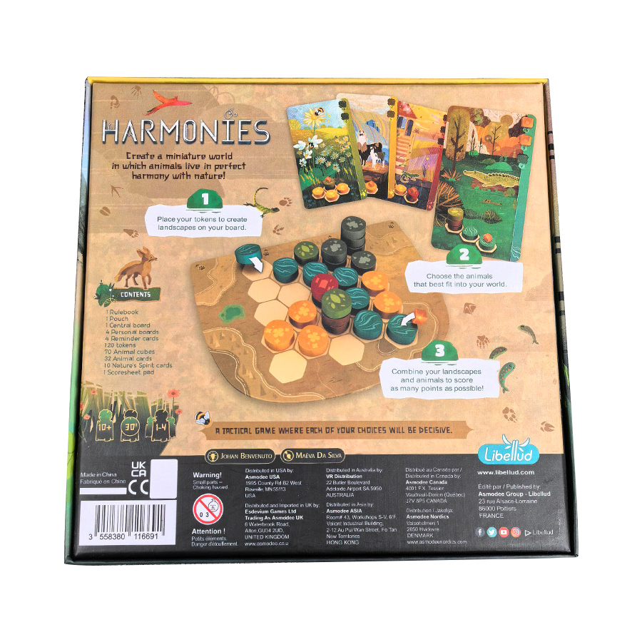 Harmonies – Brettspiele – Krea – Board Game Horror Bewertung und Preis