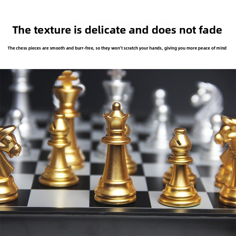 Magnetisches Gold-Silber-Schac – Magnetic Travel Chess Bewertung und Preis