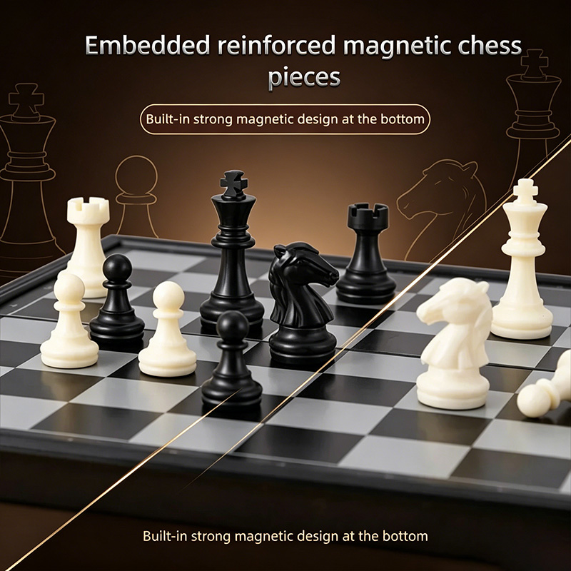 24CM Faltbares Magnetisches Sc – Magnetic Travel Chess Bewertung und Preis
